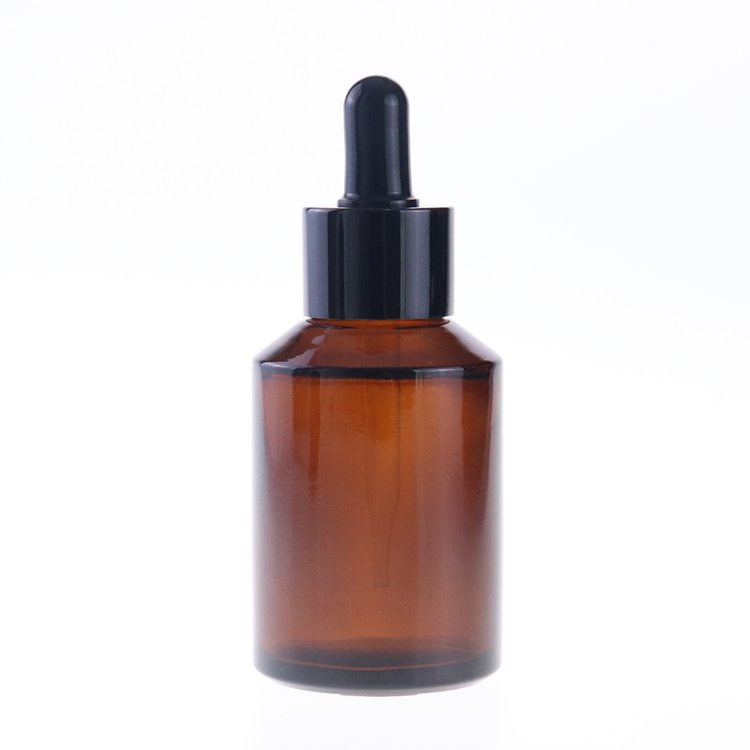 60 ml cosmetic slanted shoulder glass dropper bottles for essential oil with dropper pipette