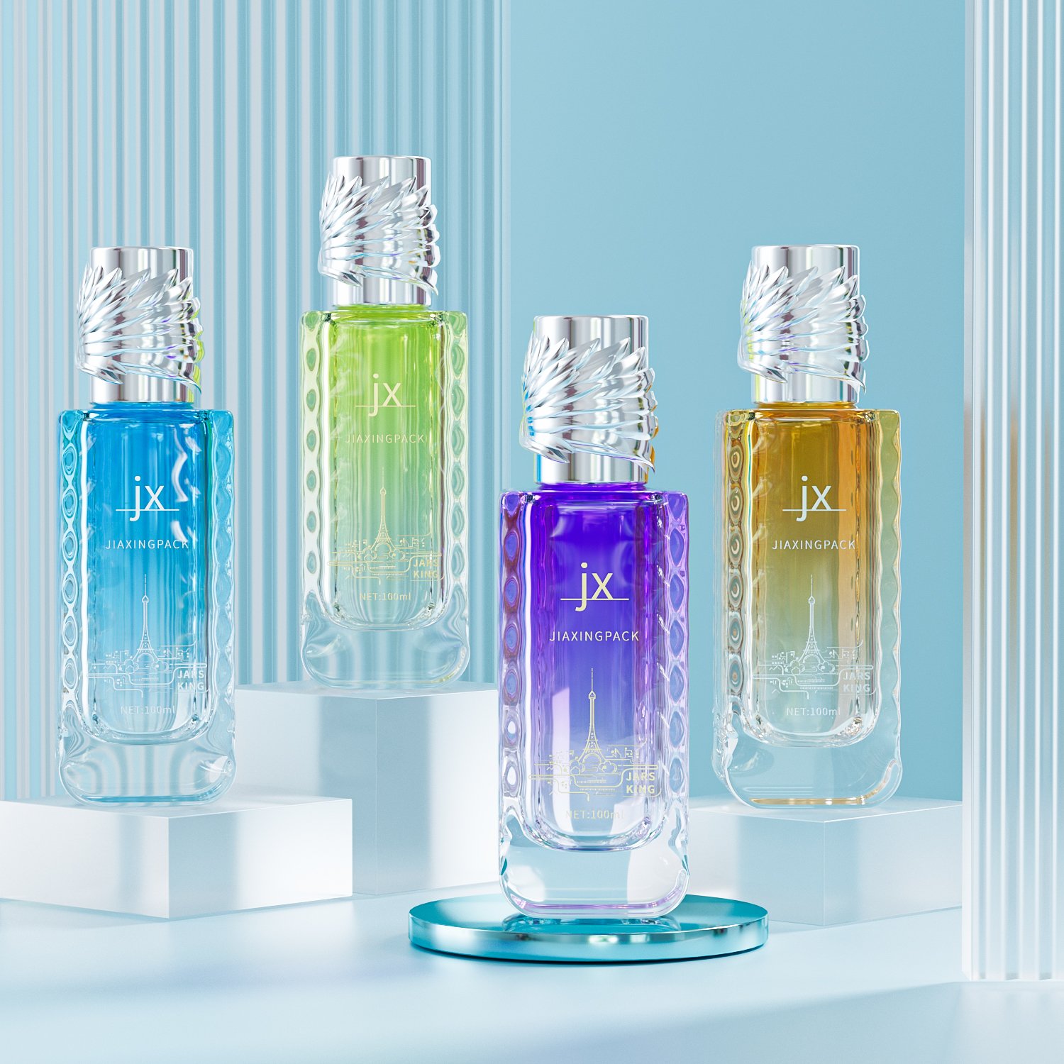 Custom logo 30ml 50ml 100ml square frosted bamboo lid square vintage glass perfume spray bottle with pump sprayer