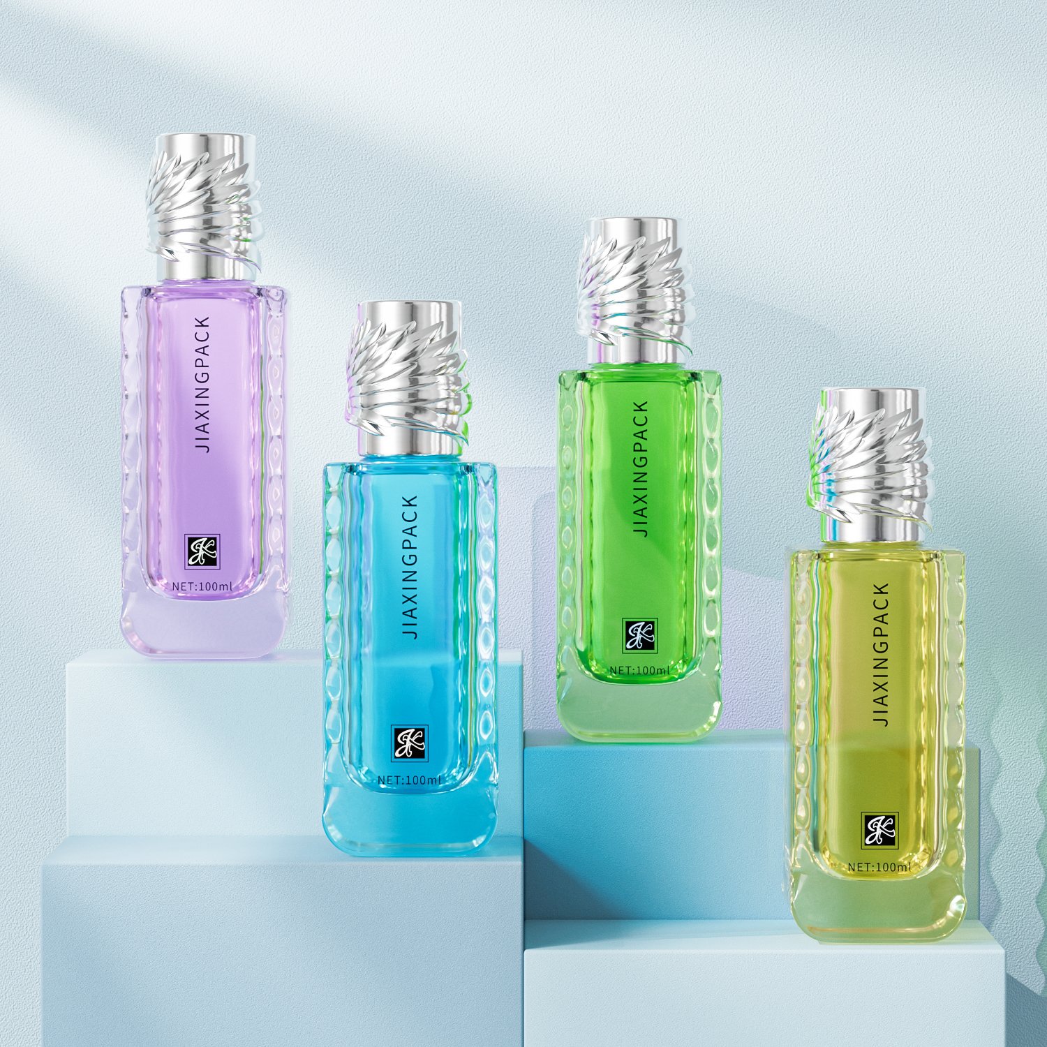 Custom logo 30ml 50ml 100ml square frosted bamboo lid square vintage glass perfume spray bottle with pump sprayer