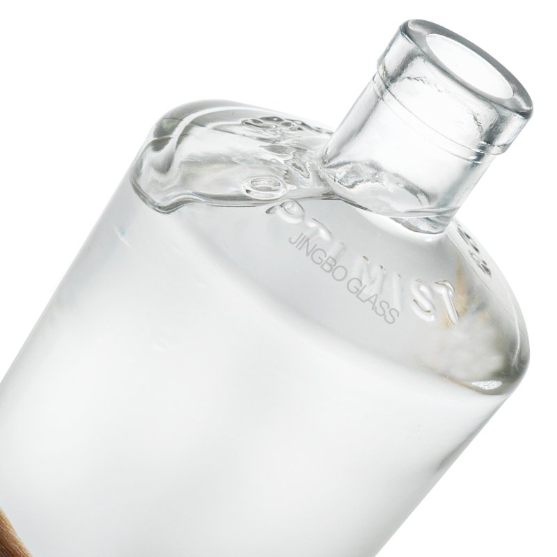 750Ml Vodka Bottle Wine Liquor Glass Bottle 750Ml Gin Bottles With Cork
