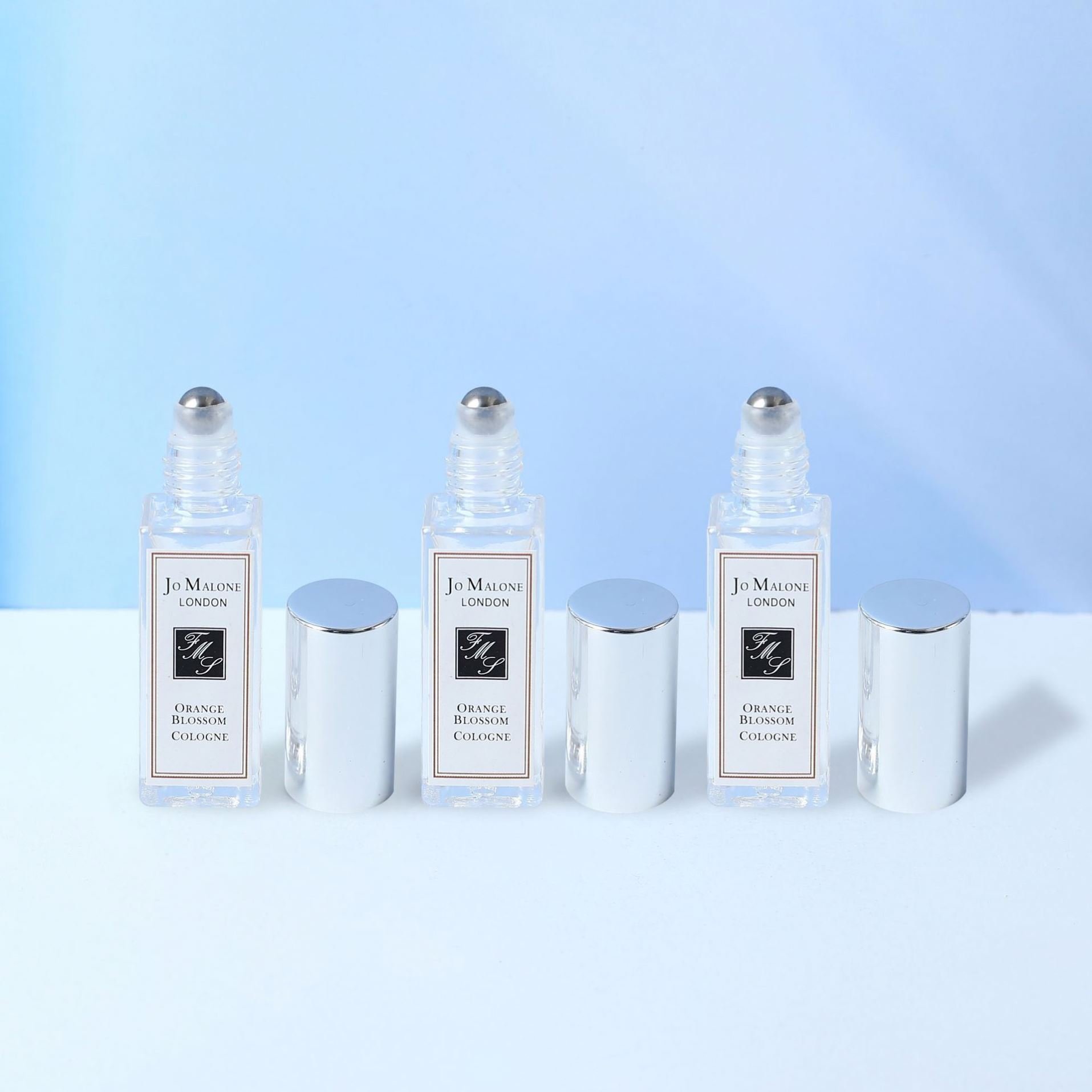 Best Sellers 3ml 5ml 10ml 20ml 30ml Clear Empty Square Shaped Portable Travel Bottle Glass Spray Perfume Bottle with Rollerball