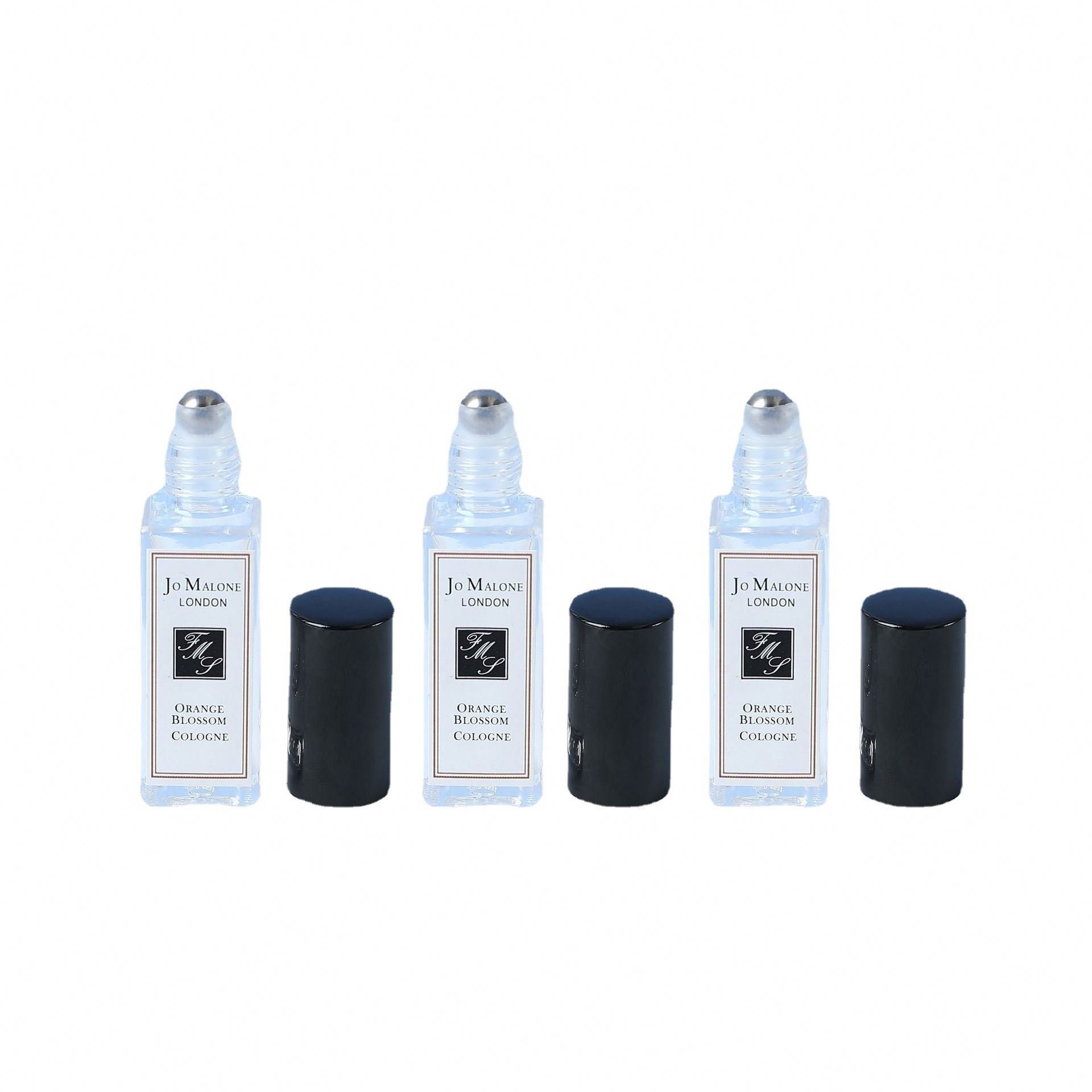 Best Sellers 3ml 5ml 10ml 20ml 30ml Clear Empty Square Shaped Portable Travel Bottle Glass Spray Perfume Bottle with Rollerball