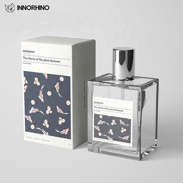 Custom Luxury Packaging Skincare Refillable Perfume Spray Glass Bottle for 25ml 30ml 50ml 75ml 100ml 1oz 2oz 3oz