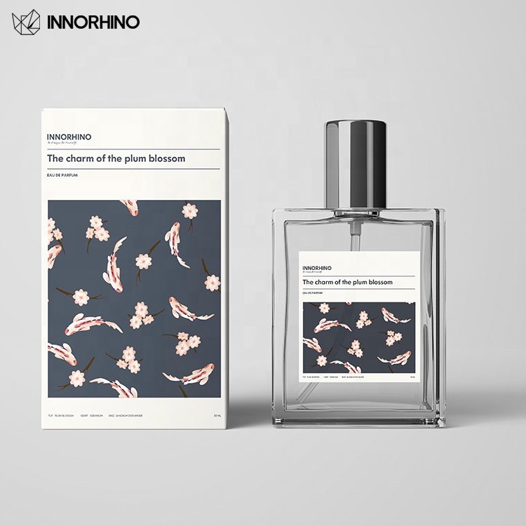 Custom Luxury Packaging Skincare Refillable Perfume Spray Glass Bottle for 25ml 30ml 50ml 75ml 100ml 1oz 2oz 3oz