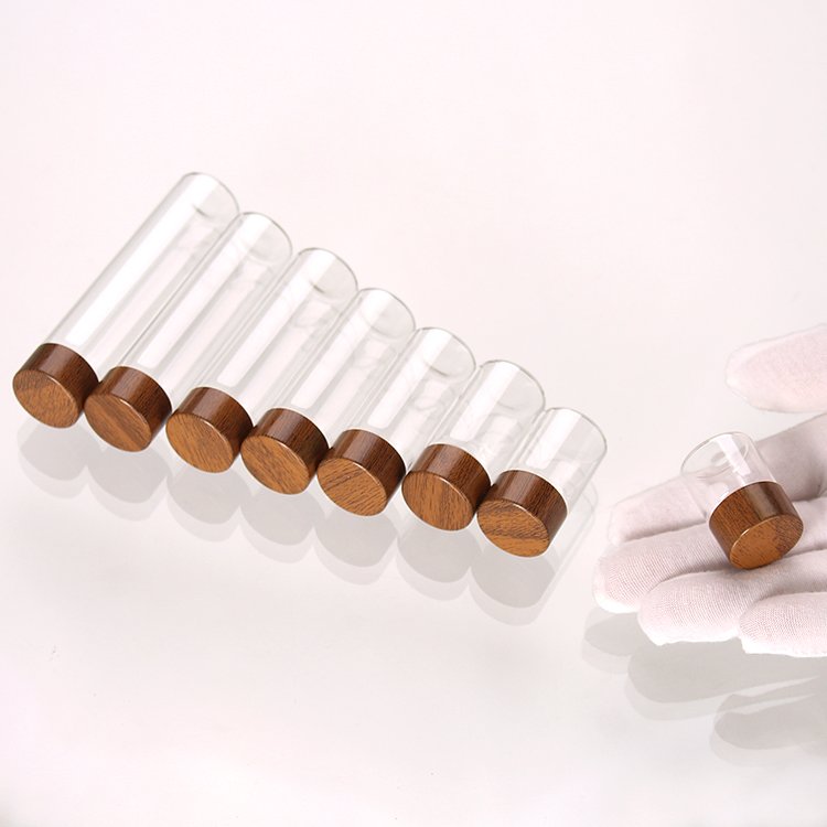 0.87inch Glass Bottle with Aluminum Caps glass vial 5ml 10ml 15ml Small Bottle packing