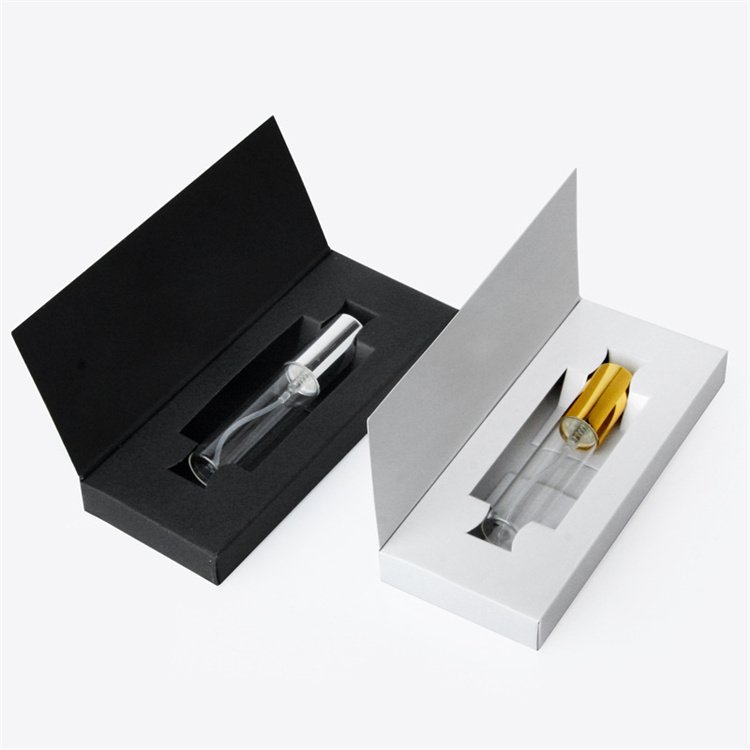 3ml 5ml 10ml Sample Perfume Tube Glass Bottle Perfume Glass Bottle with Carton Box