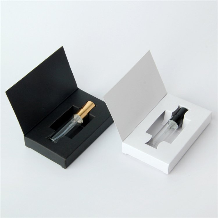 3ml 5ml 10ml Sample Perfume Tube Glass Bottle Perfume Glass Bottle with Carton Box
