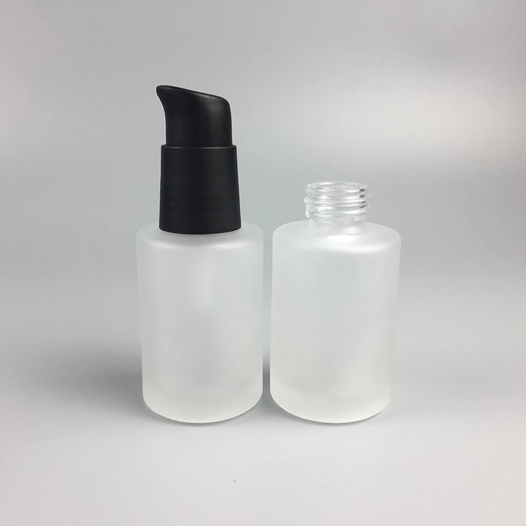 factory wholesale 30ml frosted glass serum bottle essential oil bottle cream bottle