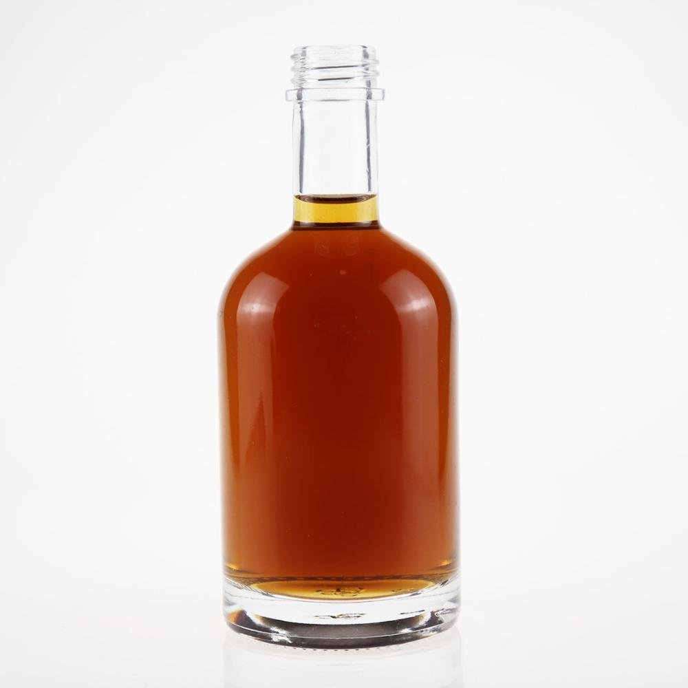 Frosted glass wine beer bottles vodka glass liquor bottle/Custom Frosted Empty wholesale wine glass bottle 750ML