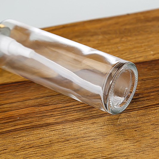 50ml 80ml 100ml 120ml Frosted Slim Cylinder Oil Lotion Pump Room Spray Glass Bottle With Gold and Silver Cap