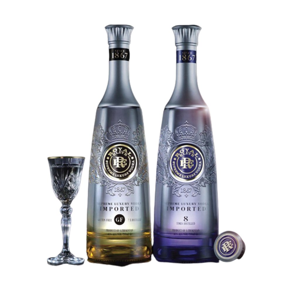 Premium Quality Top Grade Beverage Custom Printed Decorated Glass Bottle 100ML 750ml 1L 1.75L 375ML Rum Whiskey Tequila Vodka