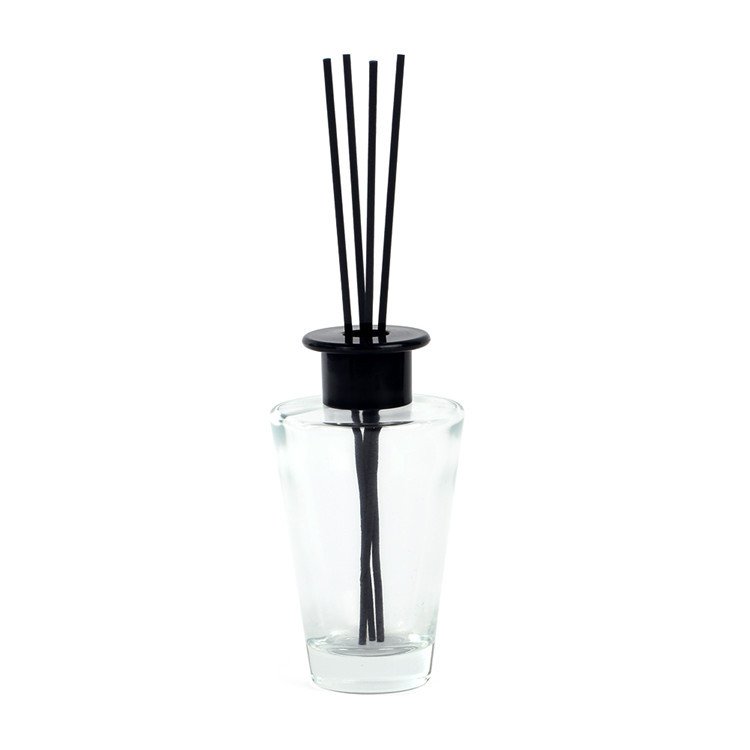 New Release Cone Shape 500ML Elegant Empty Clear Luxury Reed Diffuser Glass Bottle