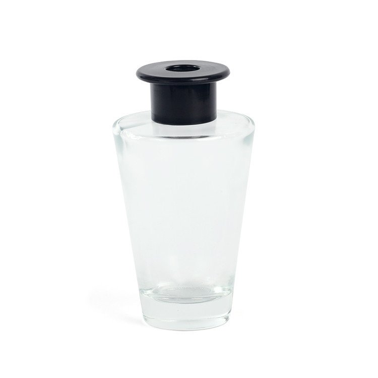 New Release Cone Shape 500ML Elegant Empty Clear Luxury Reed Diffuser Glass Bottle