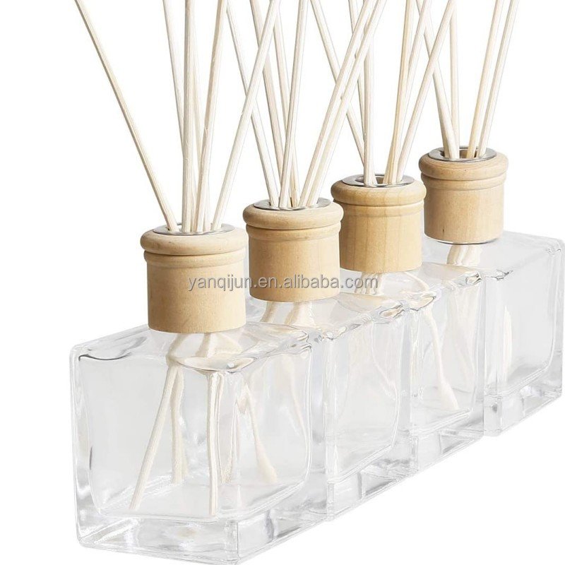 Luxury home empty 50Ml 100Ml 150Ml 200Ml diffuser glass bottle with sticks perfume luxury