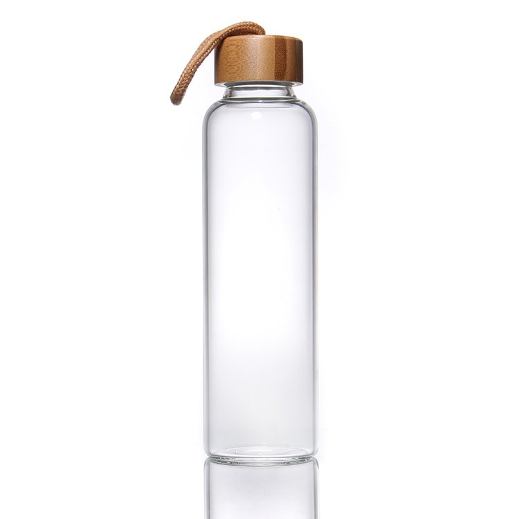 Top Seller Water Cycling Bike Custom Glass Water Bottle With Labels