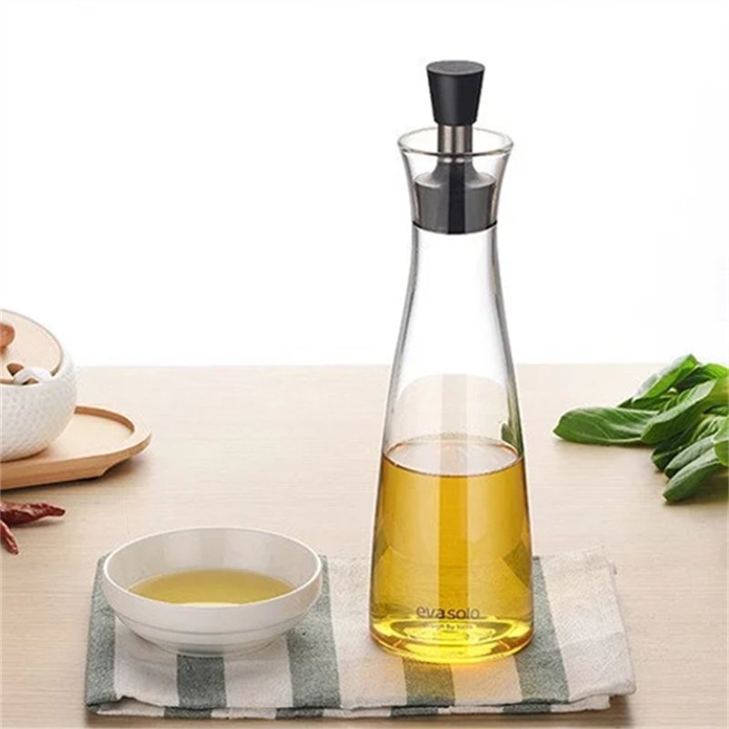250ml 500ml Health High Borosilicate Glass Oil Dispenser Bottles Pot Storage olive oil glass dispenser bottle for kitchen