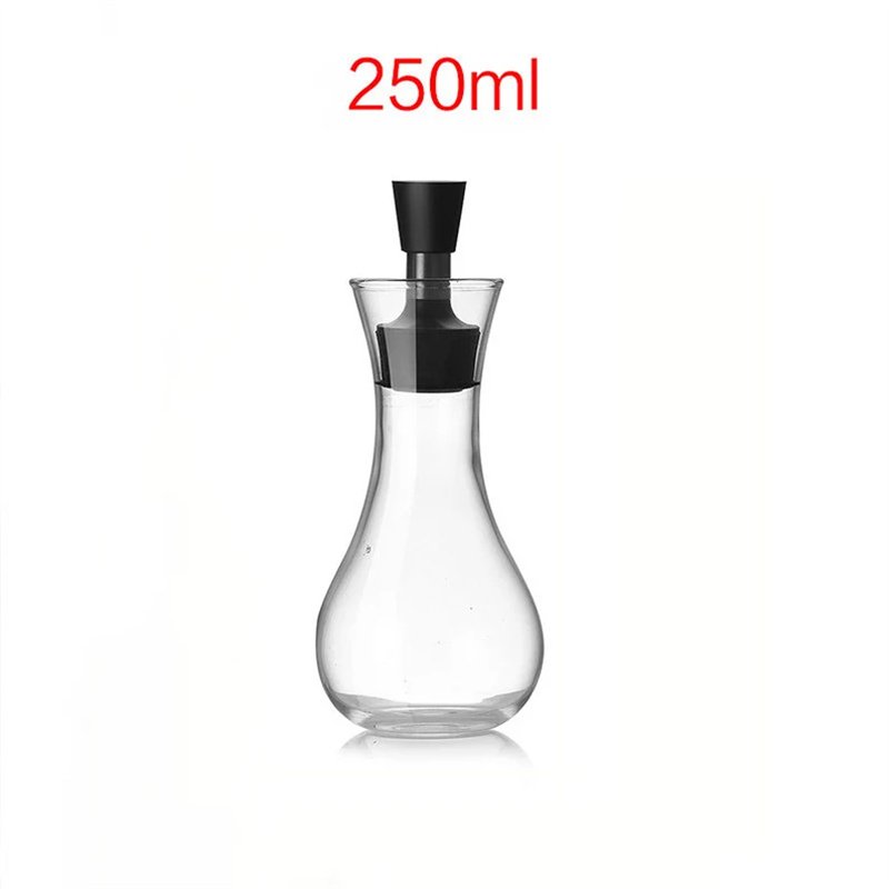 250ml 500ml Health High Borosilicate Glass Oil Dispenser Bottles Pot Storage olive oil glass dispenser bottle for kitchen
