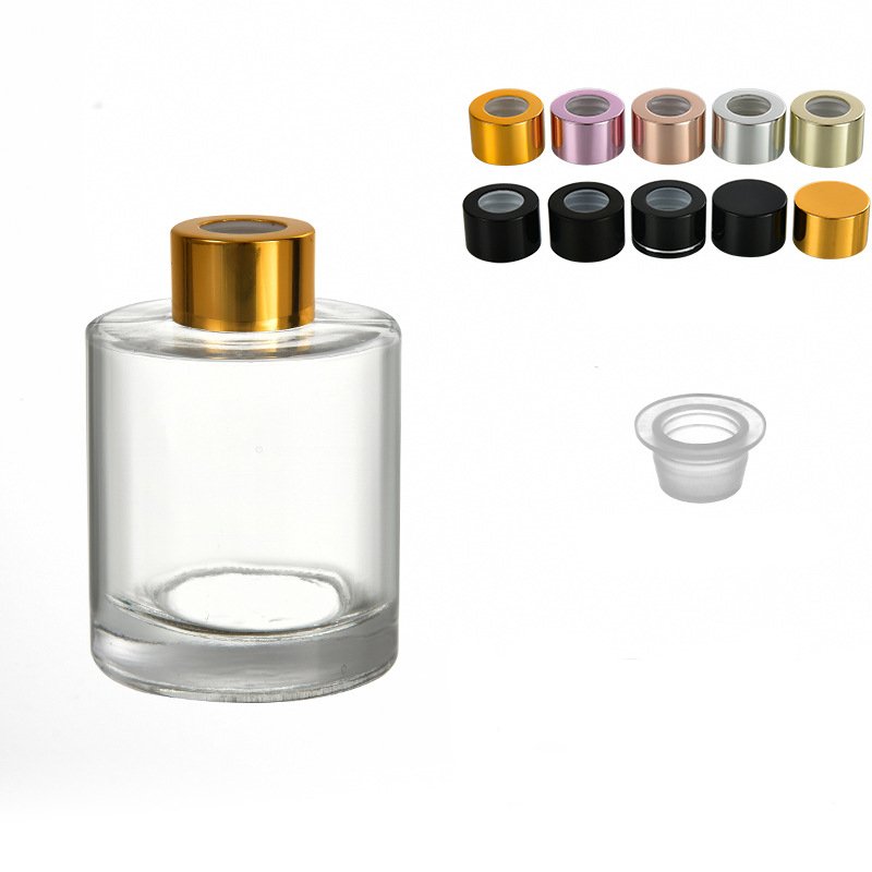 High Quality New Arrival 50ml 100ml Luxury Design Brown Empty Fragrance Aroma Essential Oil Square Reed Diffuser Glass Bottle