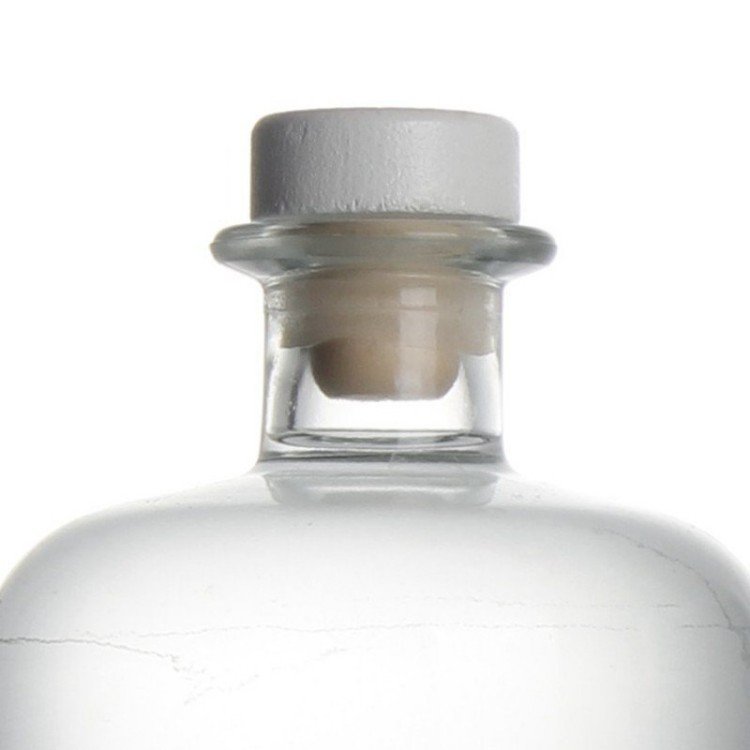 Wholesale Geneva Glass Bottle 375ml 750 ml Embossed Bottom Whisky Rum Tequila Gin Bottle
