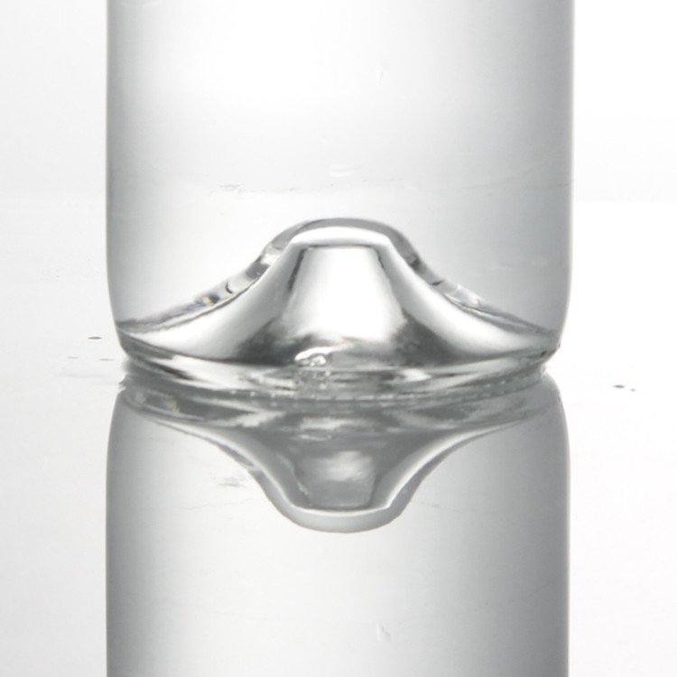 Wholesale Geneva Glass Bottle 375ml 750 ml Embossed Bottom Whisky Rum Tequila Gin Bottle