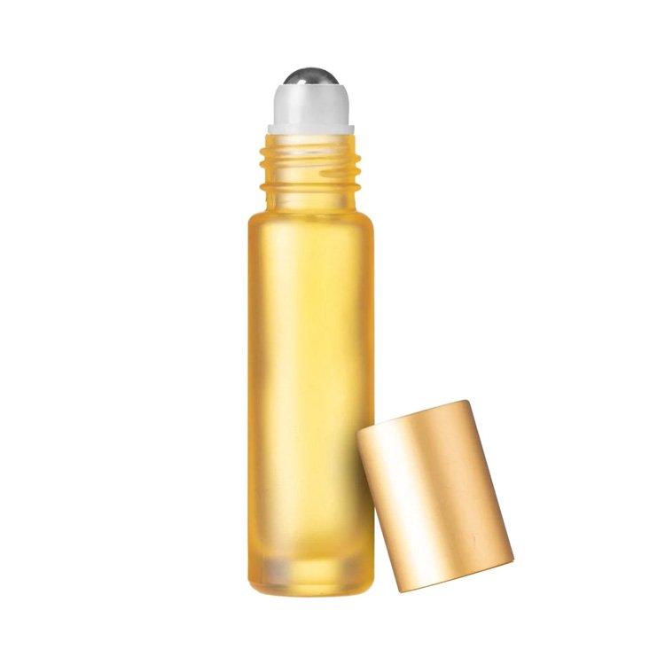5 6 10 15 ml empty cosmetic perfume fragrances packaging roll on glass bottle for essential oil with steel roller ball