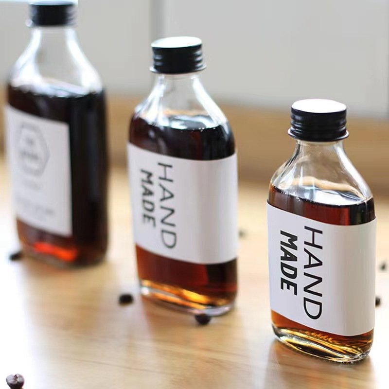 50ml 100ml 200ml Empty Wedding Favour Bottles Zam Flask For Liquor Gin Vodka Gift Set Alcohol mini glass bottle