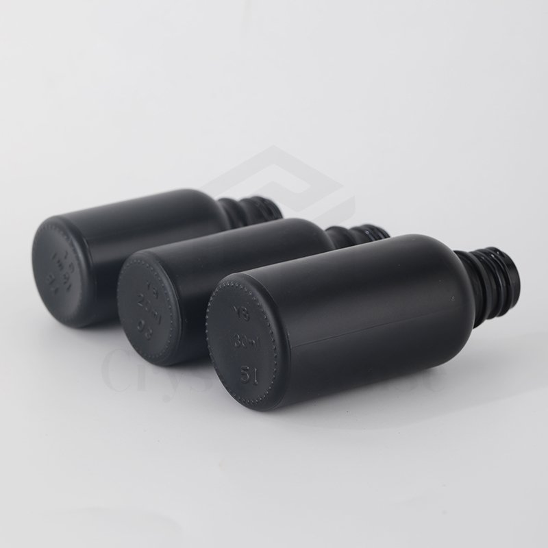 Private Label Custom Logo Matte Black Spray Glass Bottle 100ml Cosmetic Spray Bottle Low Moq Cosmetics Black Glass Bottle Spray
