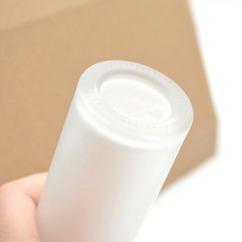 Eco friendly frosted glass lotion sprayer bottle with pump spray 50ml 100ml