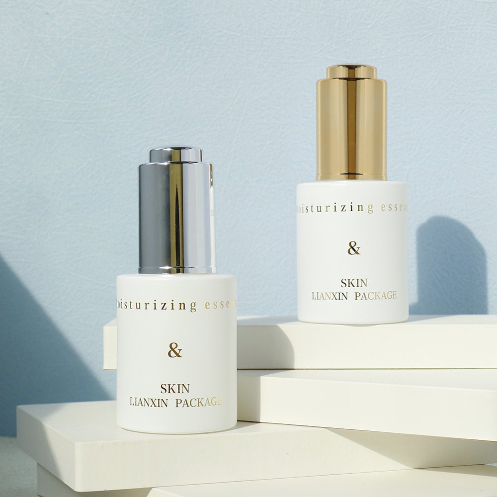 20ml 30ml 50ml Flat Shoulder Glass Dropper Bottle Products China Wholesale Serum Bottle With Skin Care Cosmetics Glass Bottle