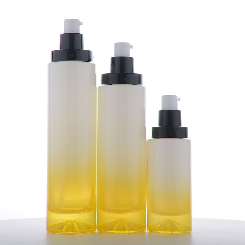 cosmetic packaging materials used for cosmetics packaging customizable colors cosmetic set bottle glass bottle