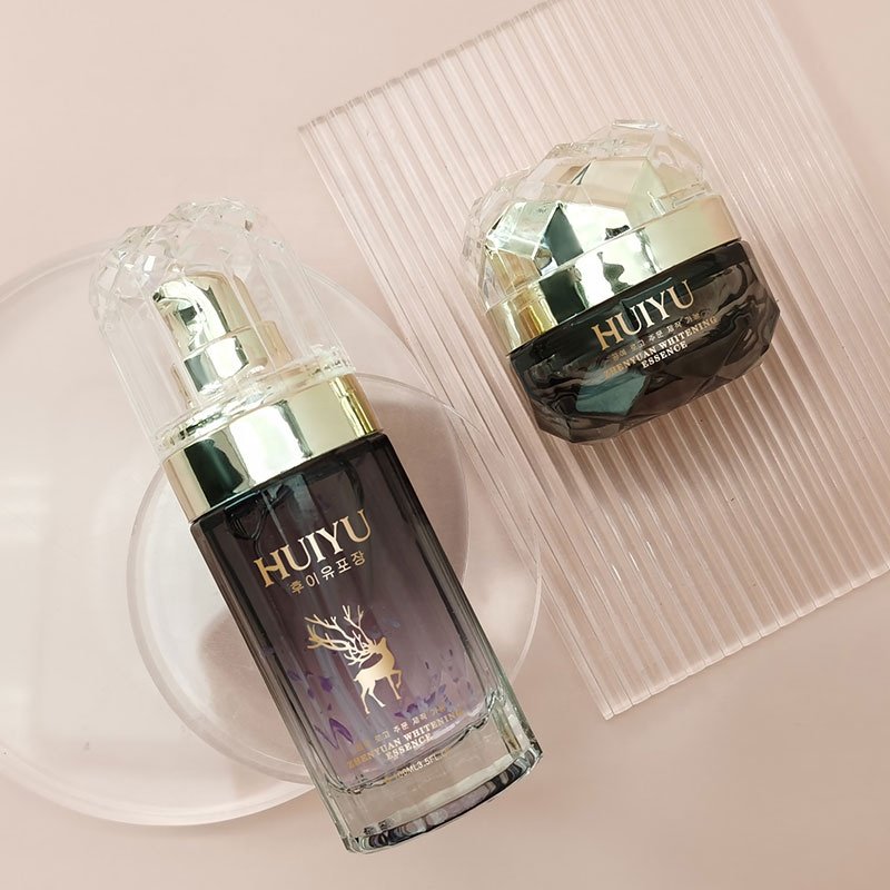 Customized cosmetics package empty skin care lotion 20g 50g 40ml 100ml glass bottle