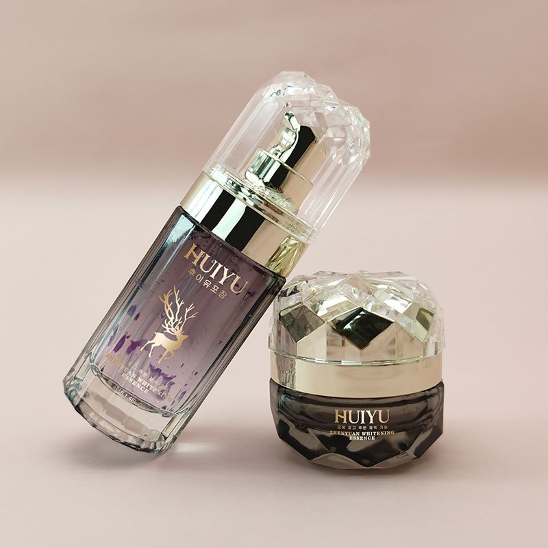 Customized cosmetics package empty skin care lotion 20g 50g 40ml 100ml glass bottle