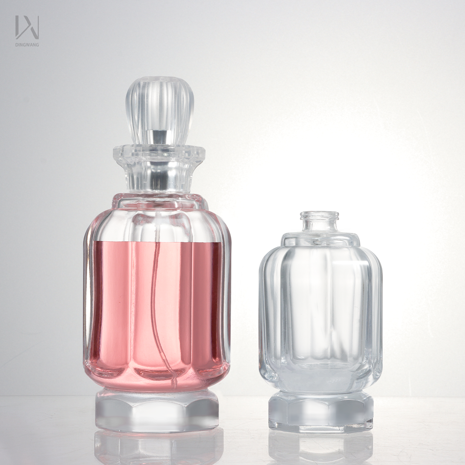 Fancy Cosmetics Liquid Packaging luxury-perfume-bottle perfume bottles crystal glass bottles for perfumes simple and elegant