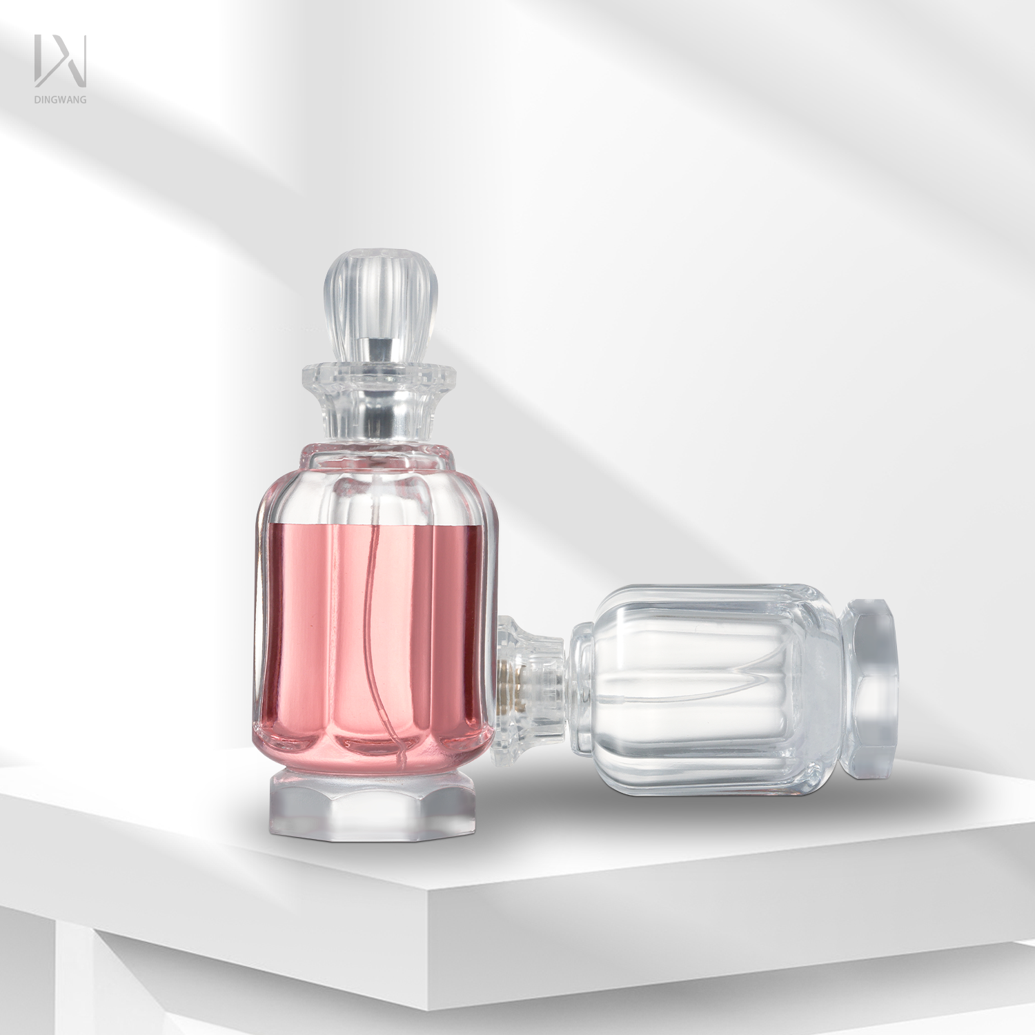 Fancy Cosmetics Liquid Packaging luxury-perfume-bottle perfume bottles crystal glass bottles for perfumes simple and elegant