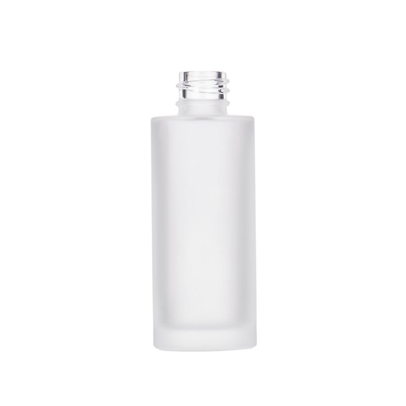 eco friendly bamboo Cosmetic Packaging 30g 50g 100g glass jar 30ml 50ml 100ml 120ml 150ml Frosted Glass Bottle with Bamboo lid