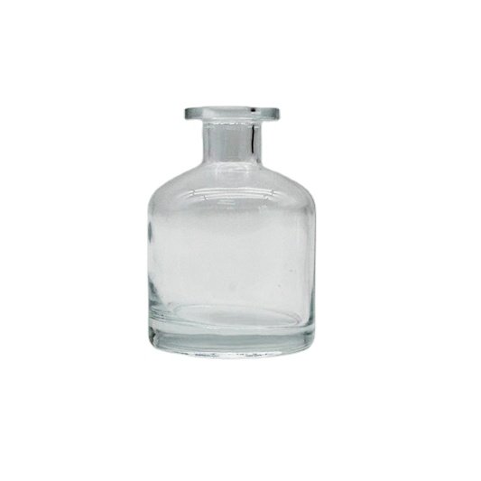 Custom Reed Diffuser Bottle Luxury 200ml Clear Round Aromatherapy Glass Bottle