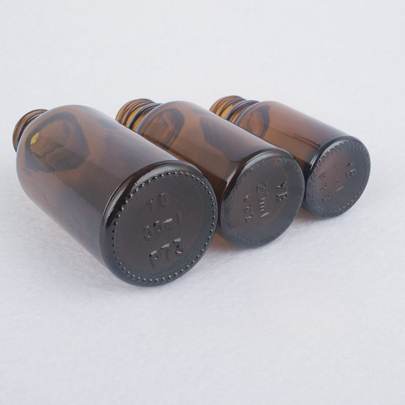 5ML 10ML 15ML 20ML 30ML 50ML 60ML 100ML Hair Oil Frosted Brown Glass Dropper Bottle With Gold Dropper Lid