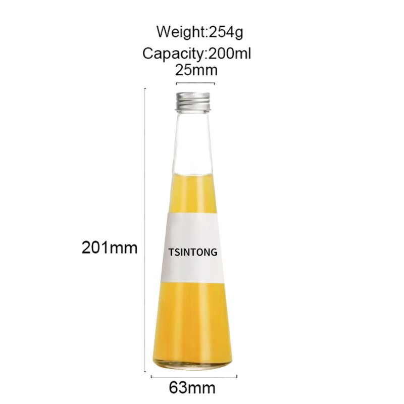 550ml Borosilicate Glass Juicing Bottles Reusable Drinking Bottles with Stainless Steel Lid Clear Glass Water Bottles