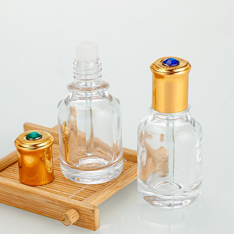Glass Roll on Bottle Attar Perfume Bottle