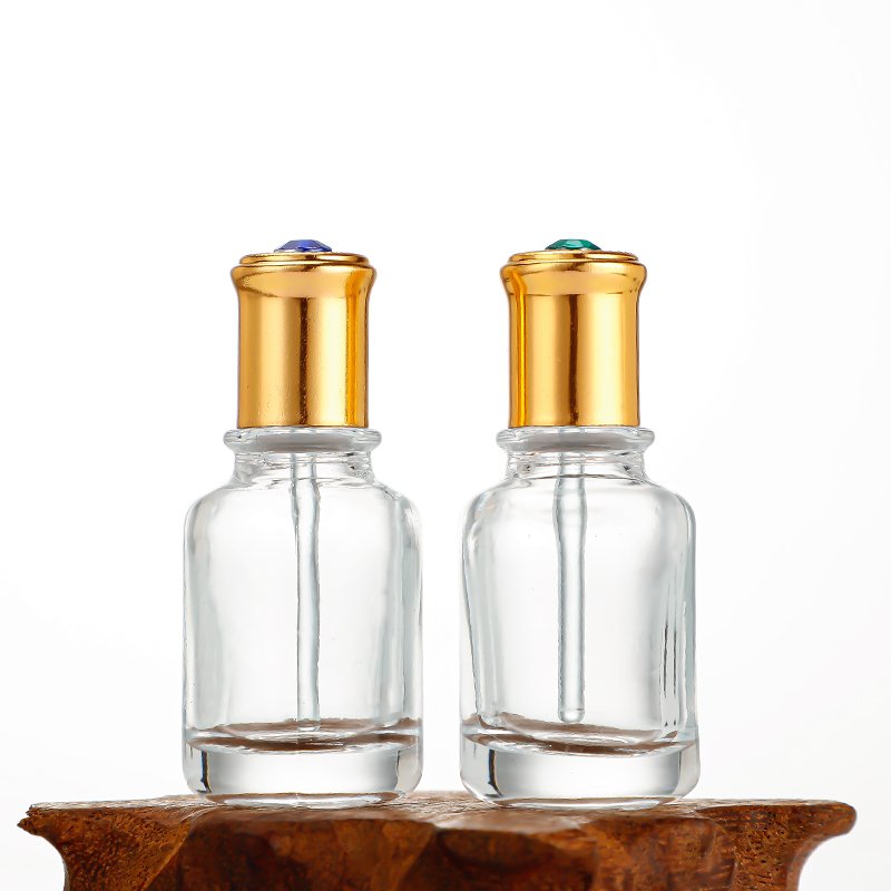 Glass Roll on Bottle Attar Perfume Bottle