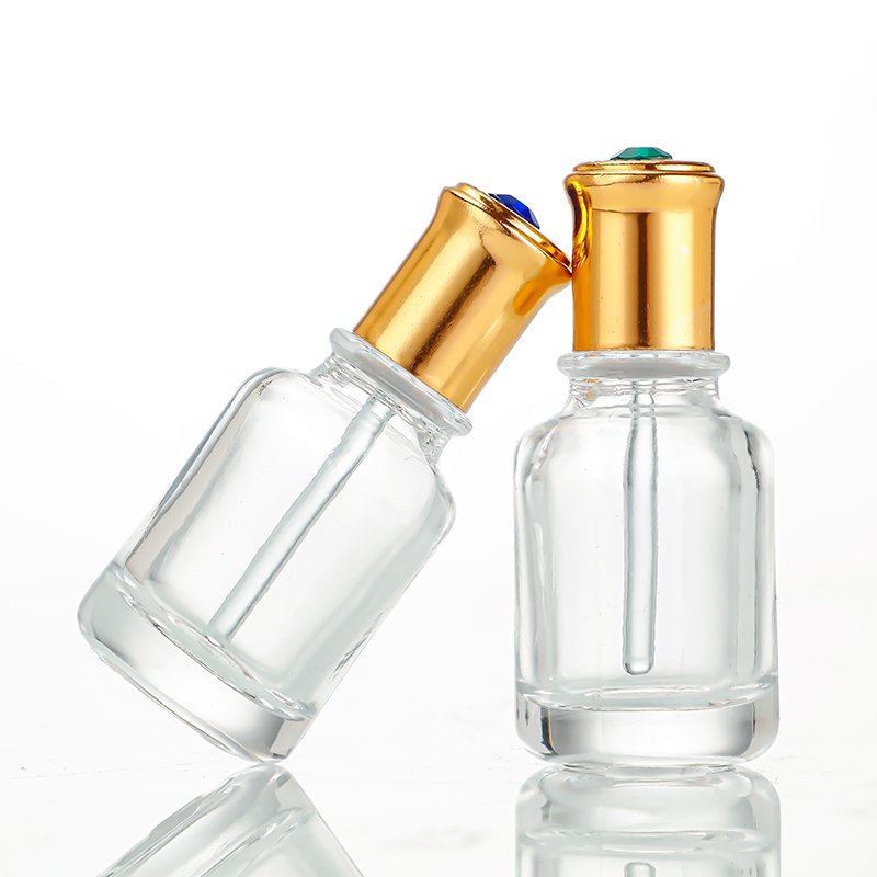 Glass Roll on Bottle Attar Perfume Bottle