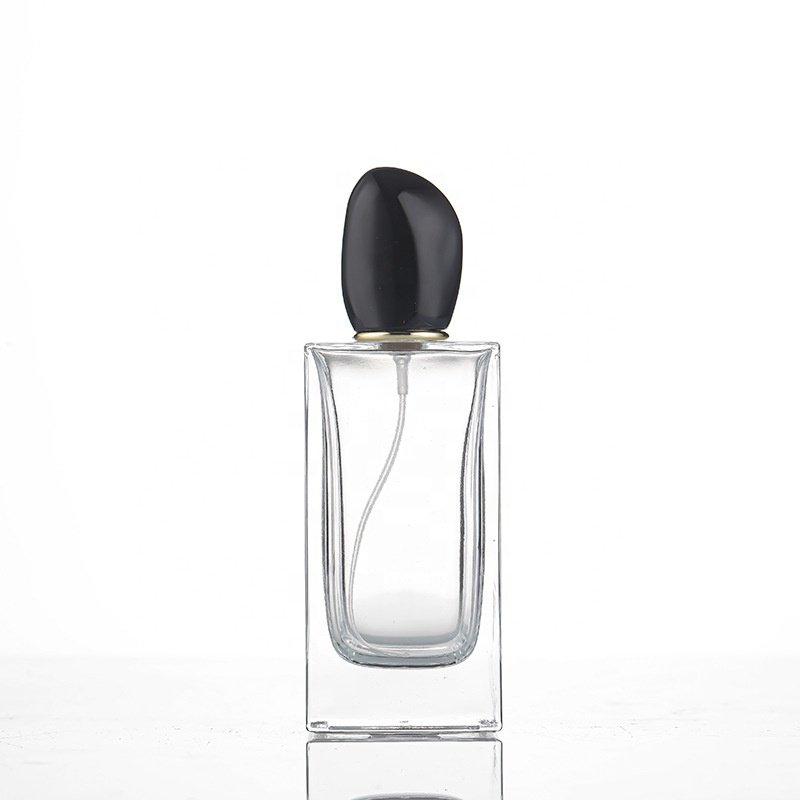 Free sample transparent perfume glass bottles 30ml50ml100ml empty glass spray cosmetic bottle luxury glass perfume bottles