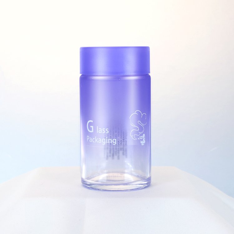 40ml 50ml 60ml Customized Translucent Multi Pack Child Resistant Aluminium Rol l Glass Jars Top Bottles 4 pack Airtight G