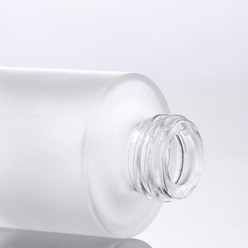 Hot glass cream bottle 20ml 30ml 50ml 100ml night cream jar glass frosted glass cream jar