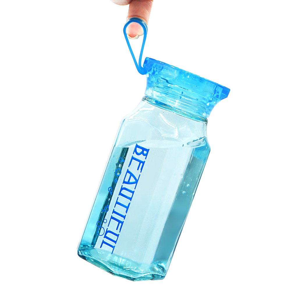 hot sale Eco Friendly Wide Mouth Transparent customized logo clear diamond glass cup Colorful Glass Bottle square bottle