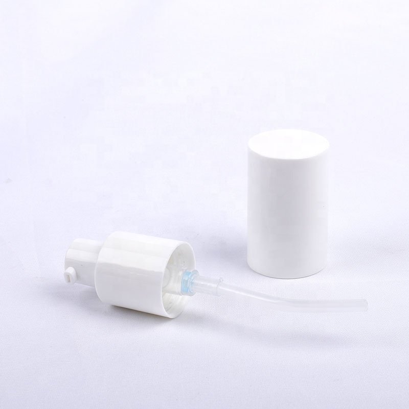 High Grade Cosmetics Sub-emulsion Bottle 30ml transparent square Glass Bottle with white pump lid