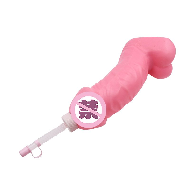 Hot Selling Penis Cup Bachelorette Favors Divorce Party Penis Shaped Drinking Glass Bottle Suppliers