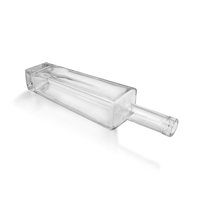 xuzhou das packing 500ml rum whisky vodka liquor spirit glass bottle with long neck