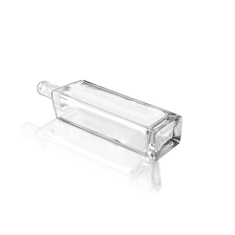 xuzhou das packing 500ml rum whisky vodka liquor spirit glass bottle with long neck