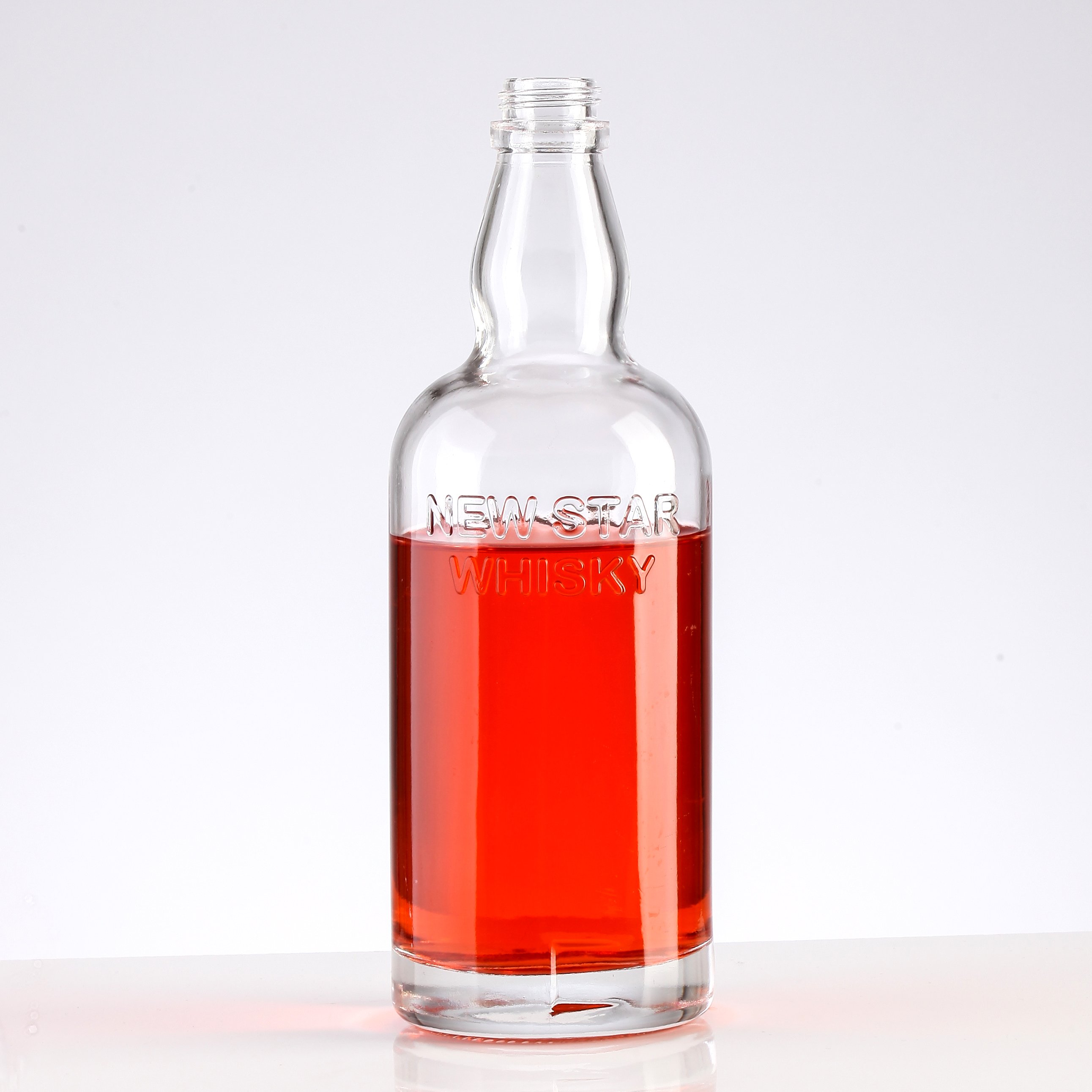 Factory Produced Wholesale Empty Packaging 750ml Glass Burgundy Wine Bottle